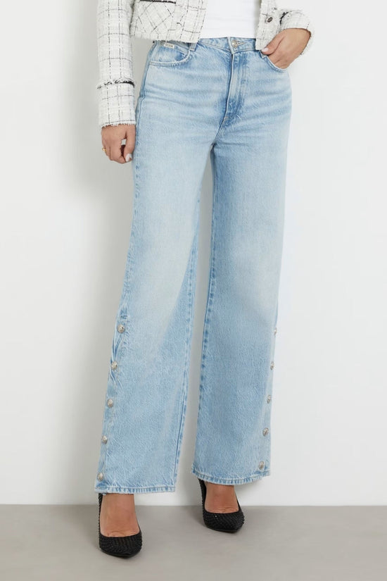 Paz Wide Leg Trousers Jean - Guess