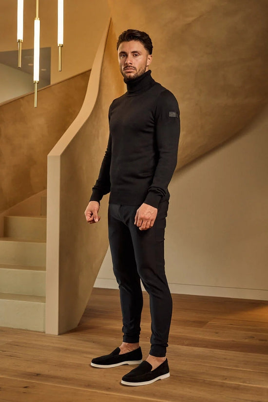 Knitted Top Turtleneck - Malelions