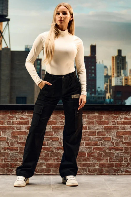 Straight Leg Cargo Pants - Malelions
