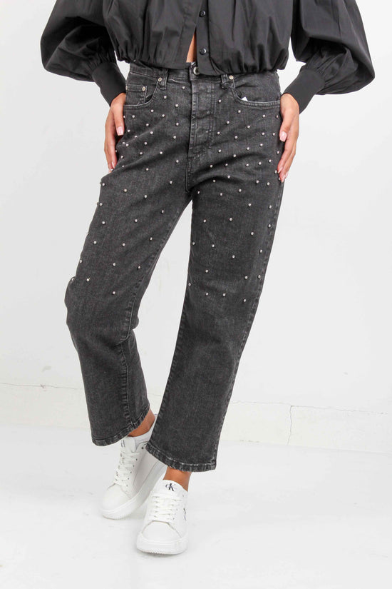 Trouser Jean Black P38ccpopfh - Please