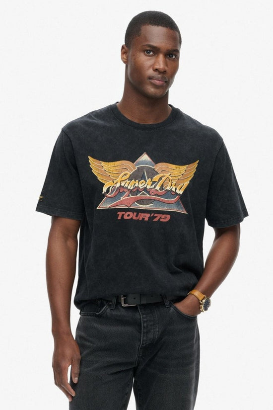 Rock Graphic Band Tee - Superdry