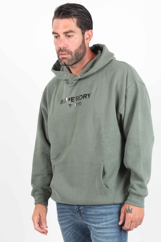 Luxury Sport Loose Hoodie - Superdry