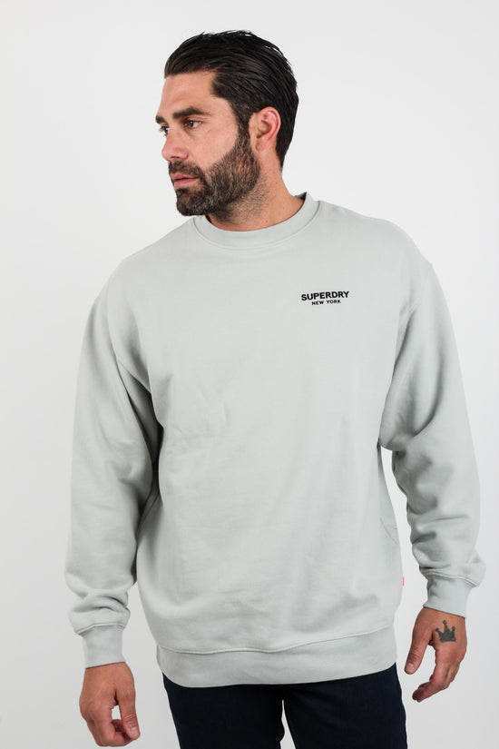 Sport Loose Fit Crew Sweater - Superdry
