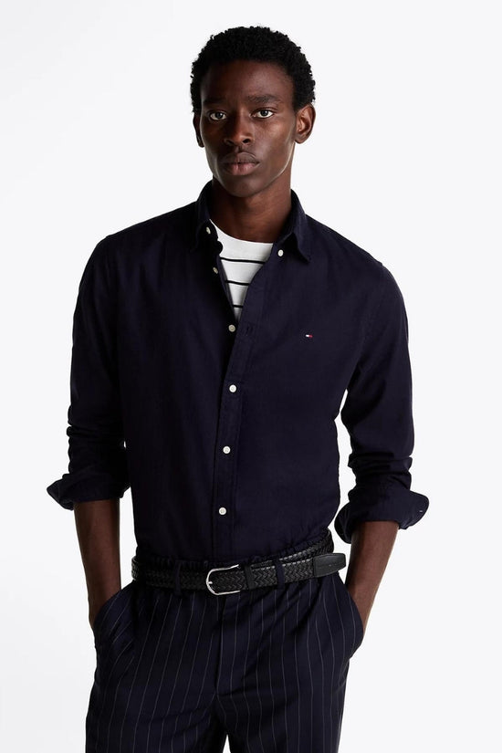 Flex Brushed Solid Rf Shirt - Tommy Hilfiger
