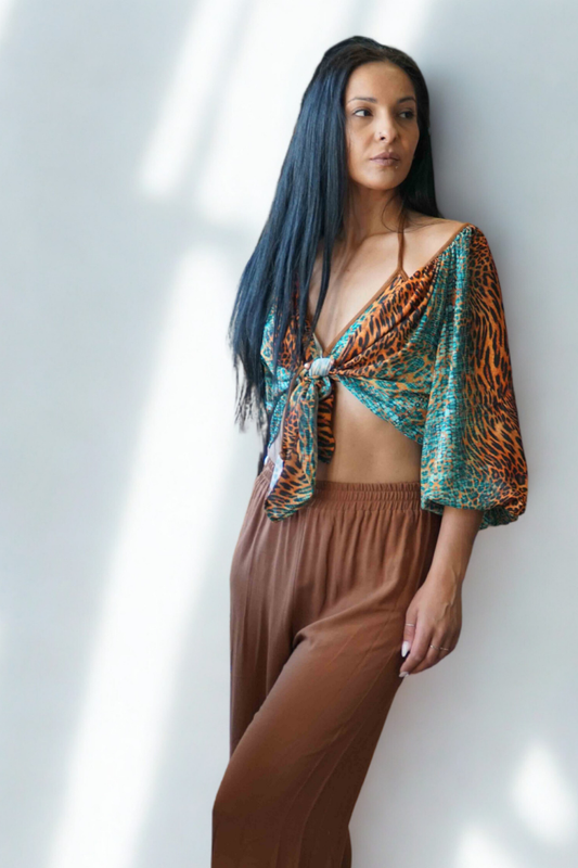 SHIRT LEOPAR PRINT
