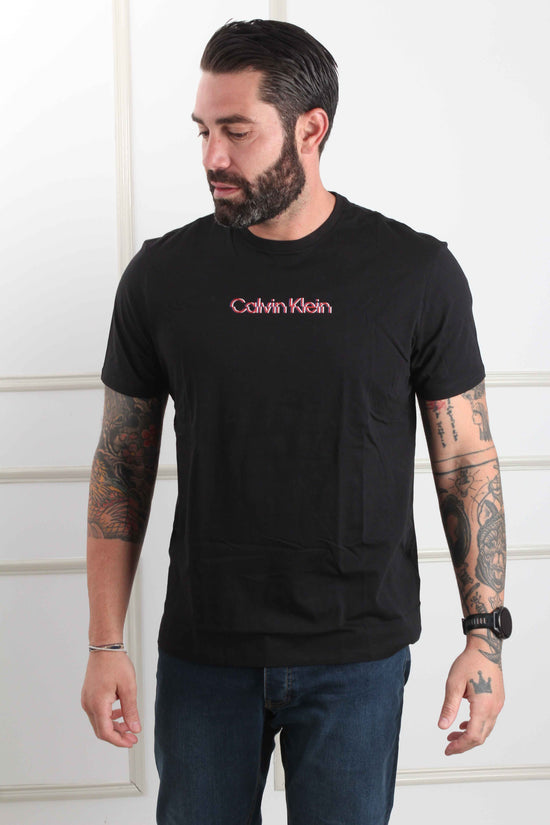 Glitched Logo Classic Tee - Calvin Klein
