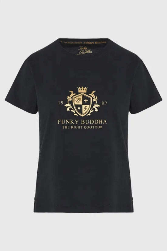 T-Shirt Km With Print - Funky Buddha