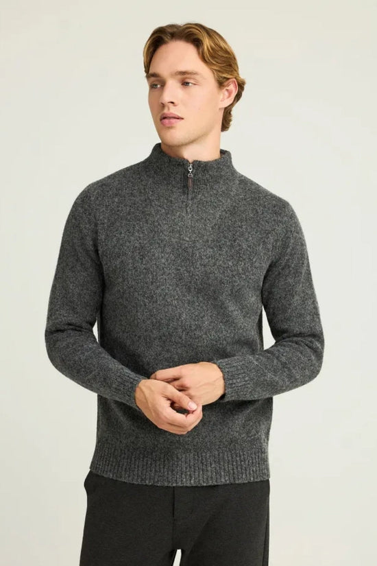 Knitted Top Half Zip - Funky Buddha