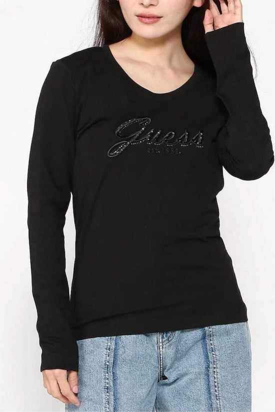 Top Embro Scrit Logo - Guess