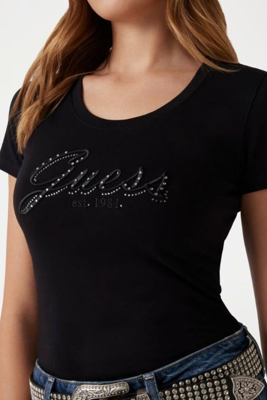 Top Embro Scrit Logo - Guess