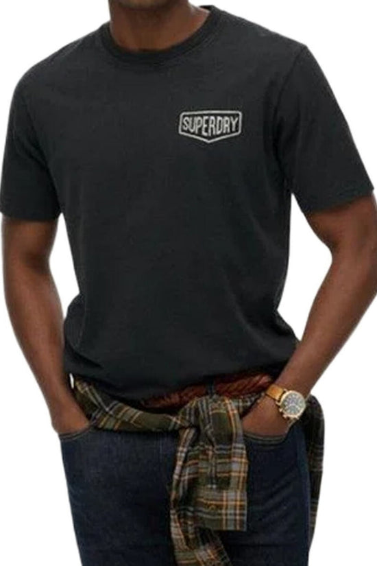 Work Tab Loose Tee - Superdry