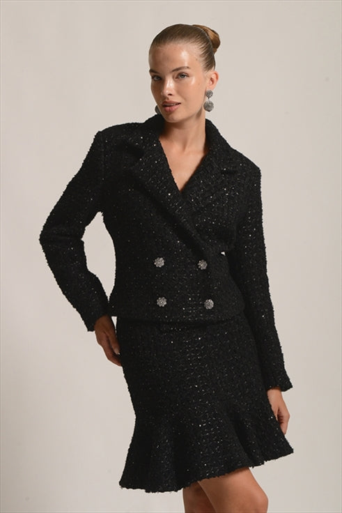 Jacket Tweed Short - Twenty-29