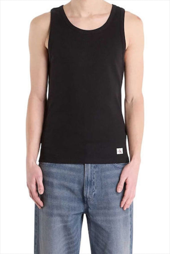 2X2 Rib Badge Tank Top - Calvin Klein