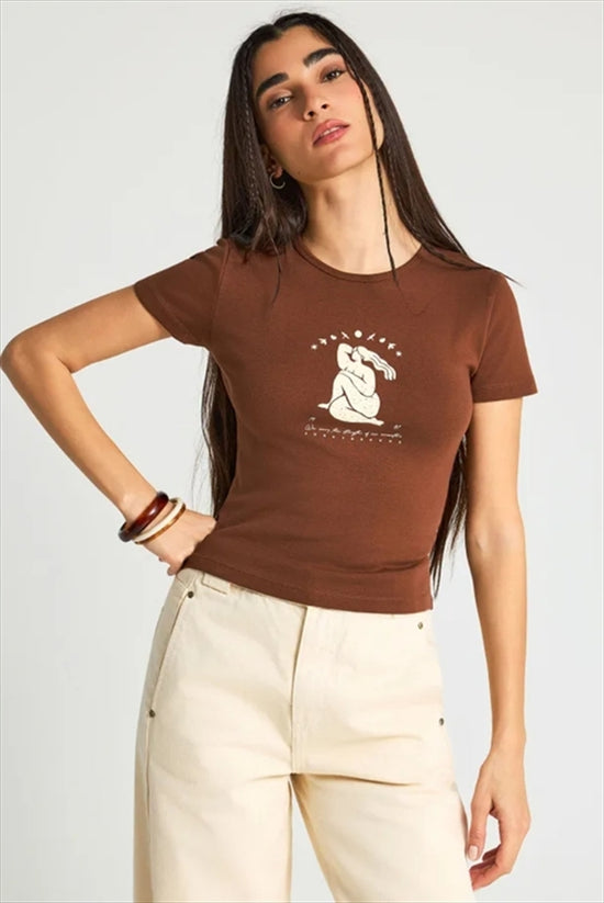 T-Shirt Km With Print - Funky Buddha