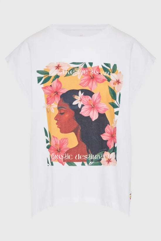 T-Shirt Km With Print - Funky Buddha