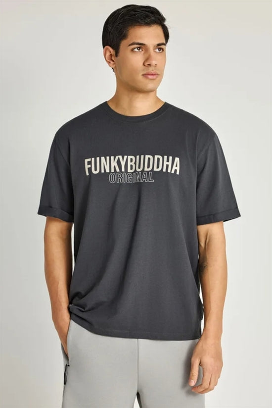 T-Shirt Km With Print - Funky Buddha