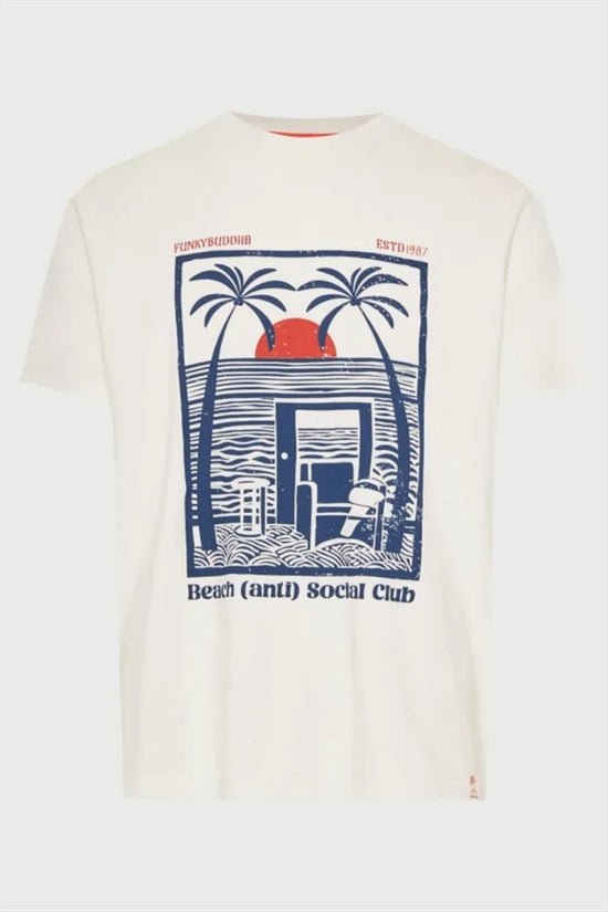 T-Shirt Km With Print - Funky Buddha