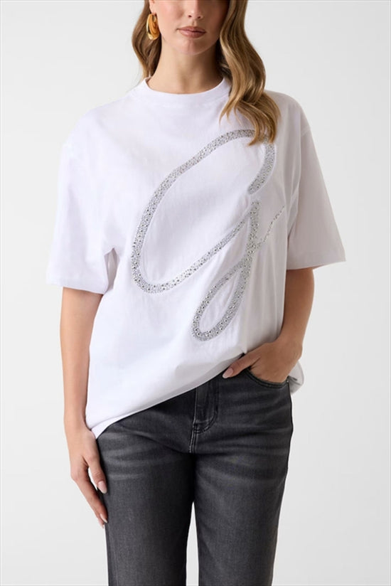 Maxi G Studs Tee - Guess