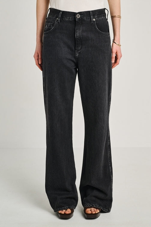 Zoe Black Denim Trousers - Staff Jeans