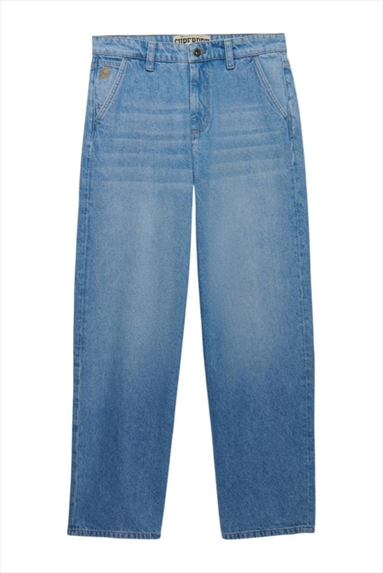 Trouser Jean Oversize - Superdry