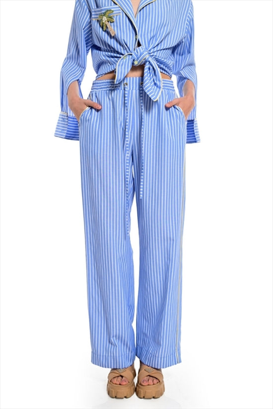 Pants With Stripes - We Coss