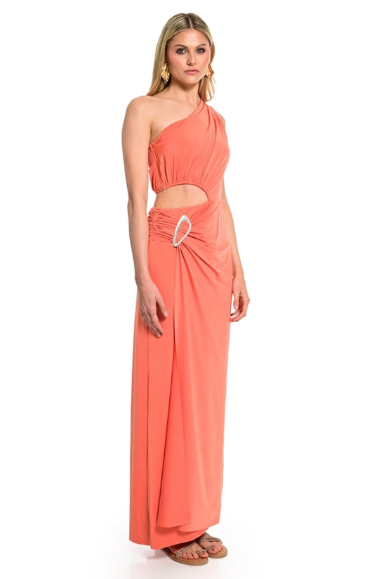 Dress With One Shoulder - We Coss