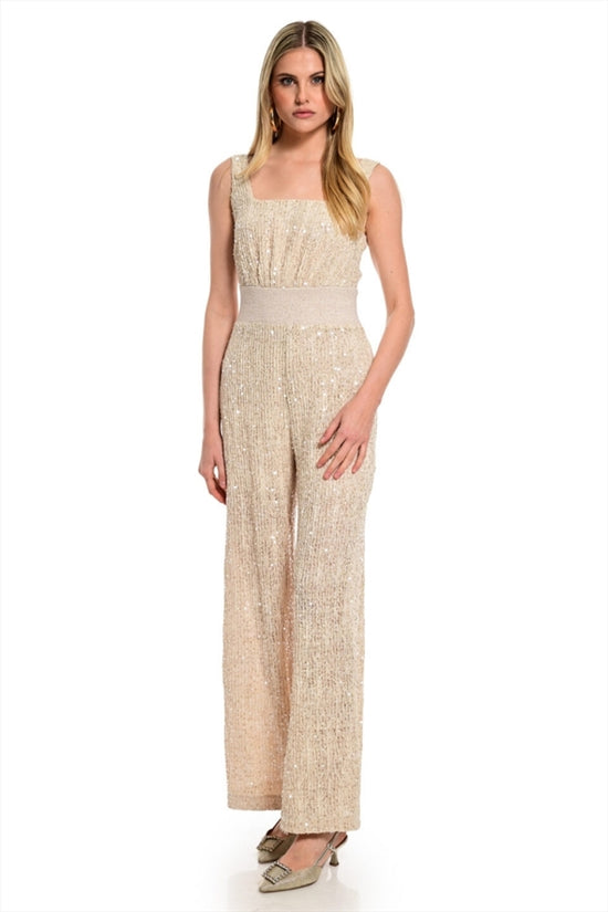 Jumpsuit With Payette - We Coss