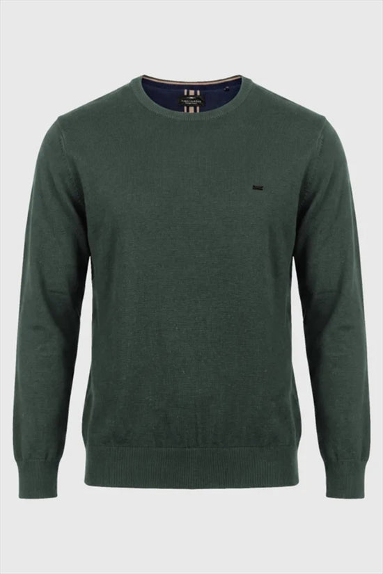 Knitted Top Crew Neck - Funky Buddha
