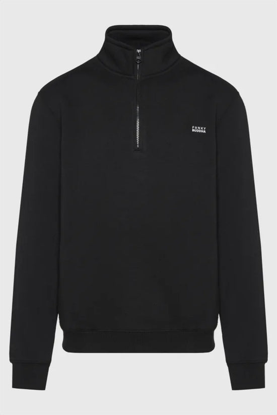 Hoodie Half Zip - Funky Buddha