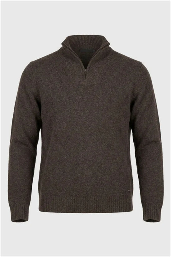 Knitted Top Half Zip - Funky Buddha