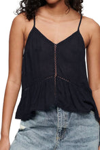 Load image into Gallery viewer, VINTAGE LADDER TRIM CAMI TOP