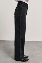 Load image into Gallery viewer, ZOE DENIM TROUSERS BLACK