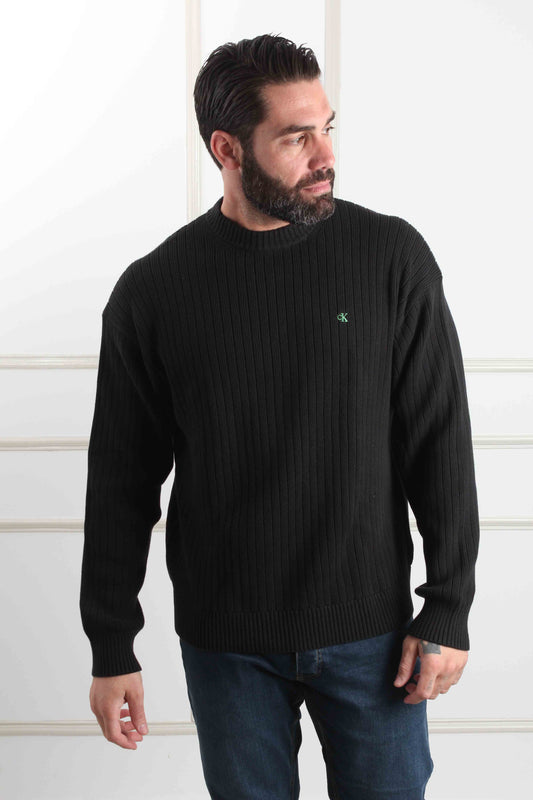 VERTICAL TEXTURE KNITTED TOP