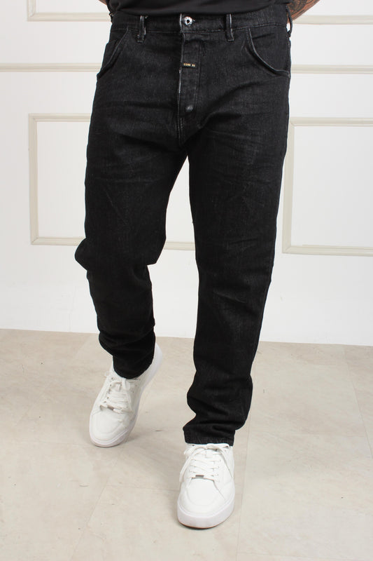 DENIM TROUSERS BLACK MATTO 1