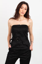 Load image into Gallery viewer, STRAPLESS TOP WITH BELT