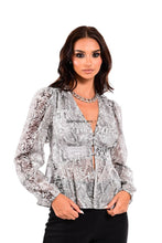 Load image into Gallery viewer, SHIRT SNAKE PRINT