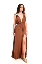 Load image into Gallery viewer, DRESS WITH GOLD METALS