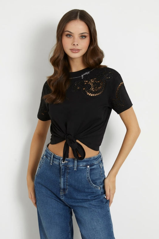 AJOUR LACE TEE