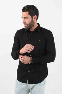 FLEX POPLIN KENT COLLAR SF SHIRT