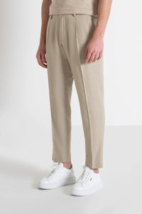 TROUSERS GUSTAF CARROT FIT LINEN