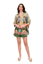 Load image into Gallery viewer, SHORTS SATIN FLORAL