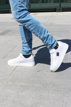 Load image into Gallery viewer, FOOTWEAR SNEAKER FABRIC WITH CALF LEATHER