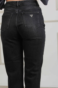 MOM TROUSER JEAN BLACK