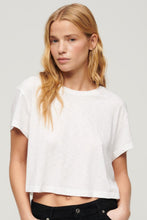 Load image into Gallery viewer, STUD SLOUCHY CROPPED TEE