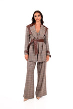 Load image into Gallery viewer, BRBR JACKET WITH V.LEATHER DETAILS