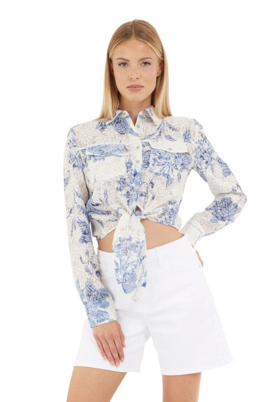 ADELAIDE BOW SHIRT