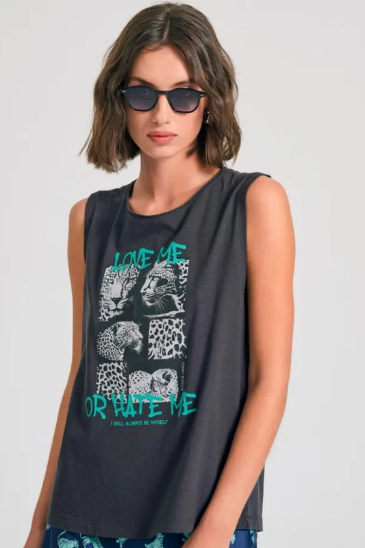 T-SHIRT KM WITH PRINT