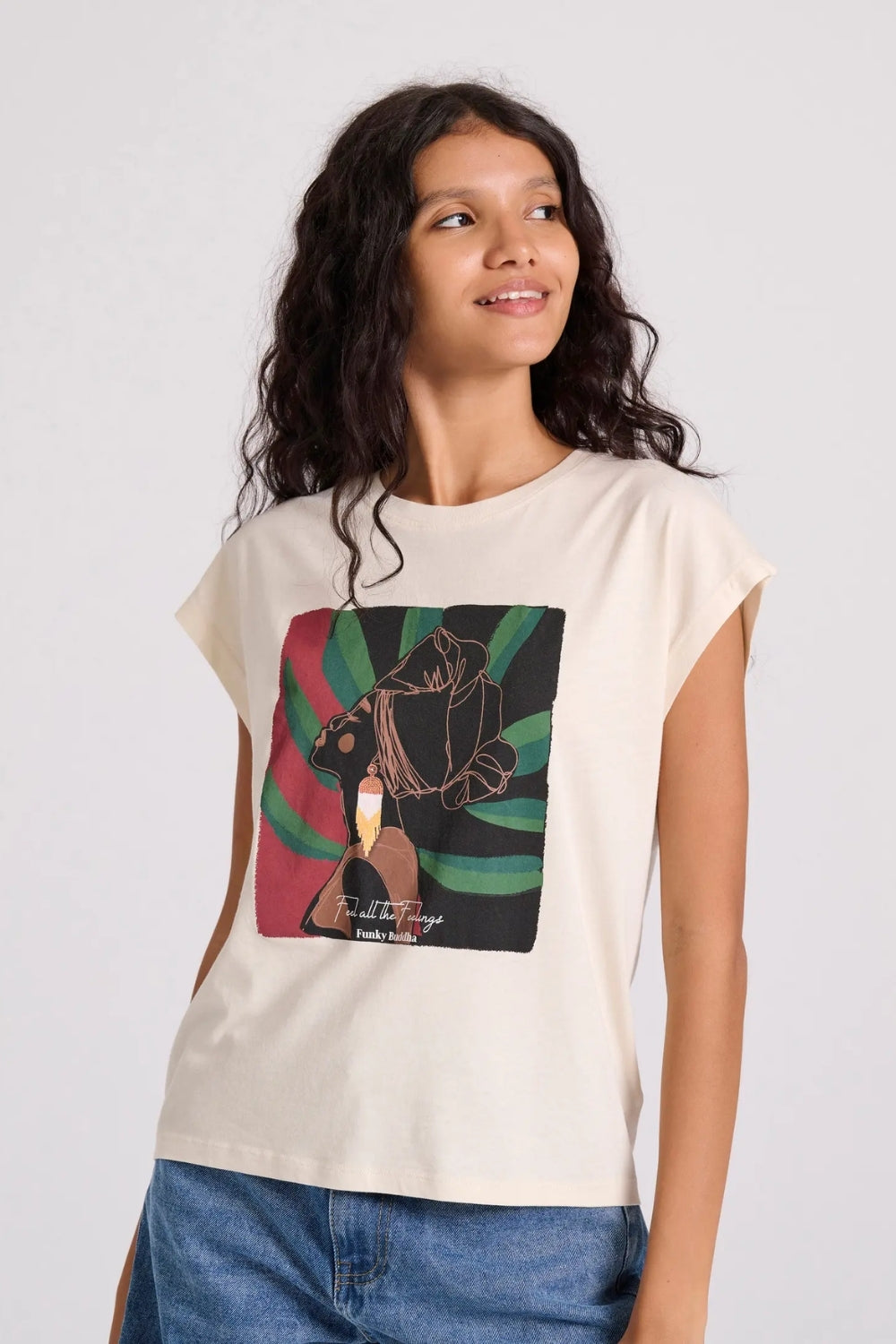 T-SHIRT KM WITH PRINT