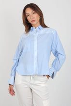 Load image into Gallery viewer, STRIPE SHIRT WITH NET