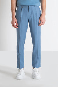 TROUSERS GUSTAF CARROT FIT LINEN